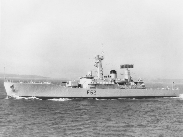HMS Juno F52 Leander Class Frigate 4 September 1967