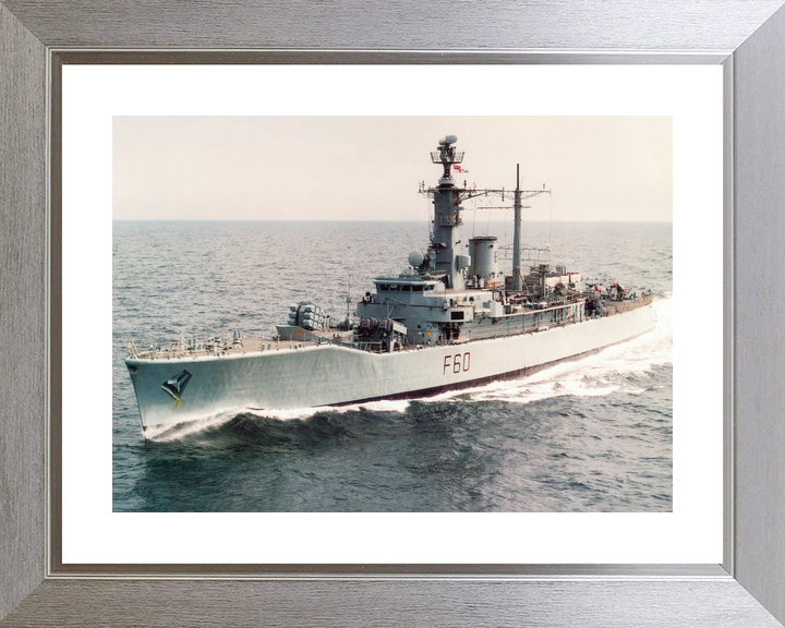 HMS Jupiter F60 Leander Class Frigate At Sea Photo Print - Posters, Prints, & Visual Artwork - by Hampshire Prints (image 6 of 9)