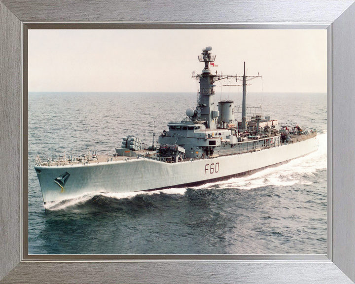 HMS Jupiter F60 Leander Class Frigate At Sea Photo Print - Posters, Prints, & Visual Artwork - by Hampshire Prints (image 7 of 9)