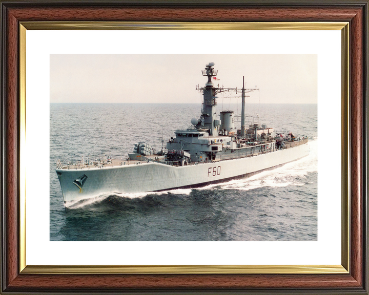 HMS Jupiter F60 Leander Class Frigate At Sea Photo Print - Posters, Prints, & Visual Artwork - by Hampshire Prints (image 8 of 9)
