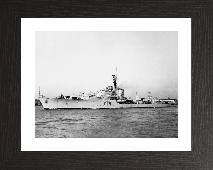HMS Cadiz D79 Battle Class Destroyer 1956 Photo Print - Posters, Prints, & Visual Artwork - by Hampshire Prints (image 2 of 9)