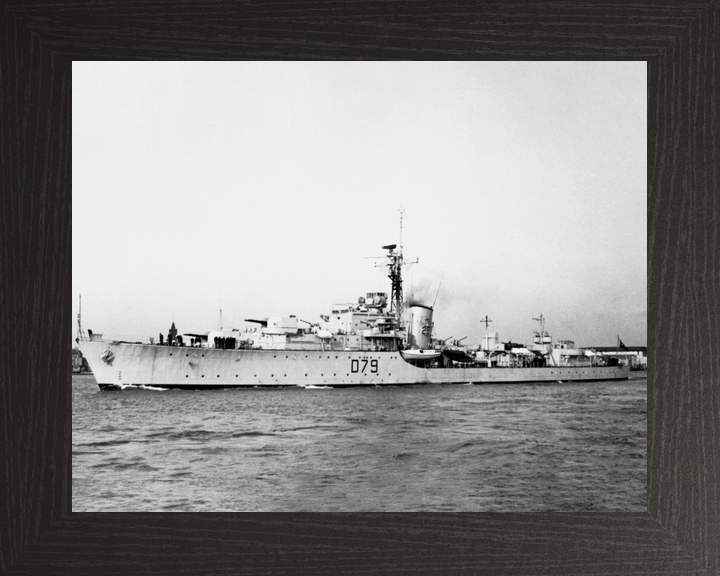 HMS Cadiz D79 Battle Class Destroyer 1956 Photo Print - Posters, Prints, & Visual Artwork - by Hampshire Prints (image 3 of 9)