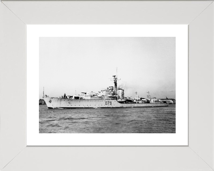 HMS Cadiz D79 Battle Class Destroyer 1956 Photo Print - Posters, Prints, & Visual Artwork - by Hampshire Prints (image 4 of 9)