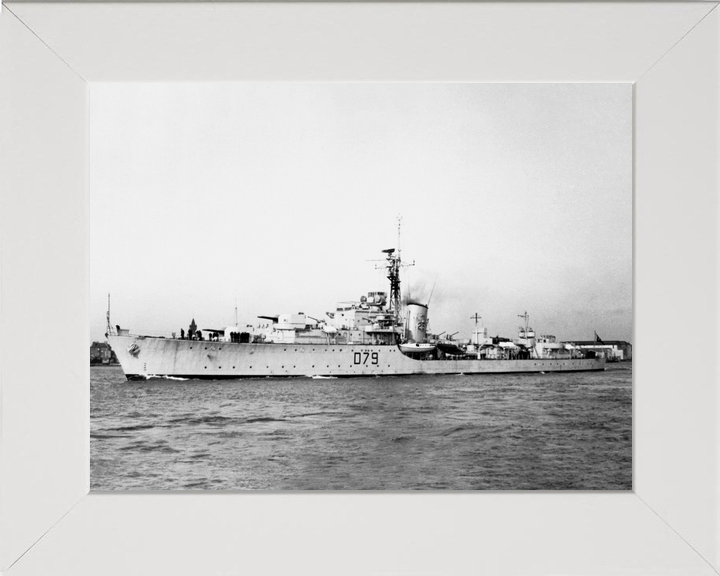 HMS Cadiz D79 Battle Class Destroyer 1956 Photo Print - Posters, Prints, & Visual Artwork - by Hampshire Prints (image 5 of 9)