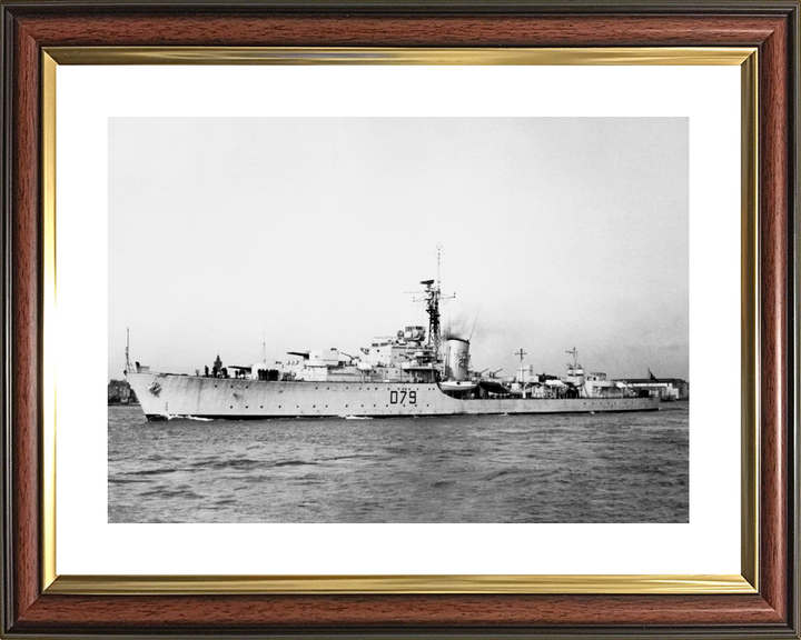 HMS Cadiz D79 Battle Class Destroyer 1956 Photo Print - Posters, Prints, & Visual Artwork - by Hampshire Prints (image 8 of 9)