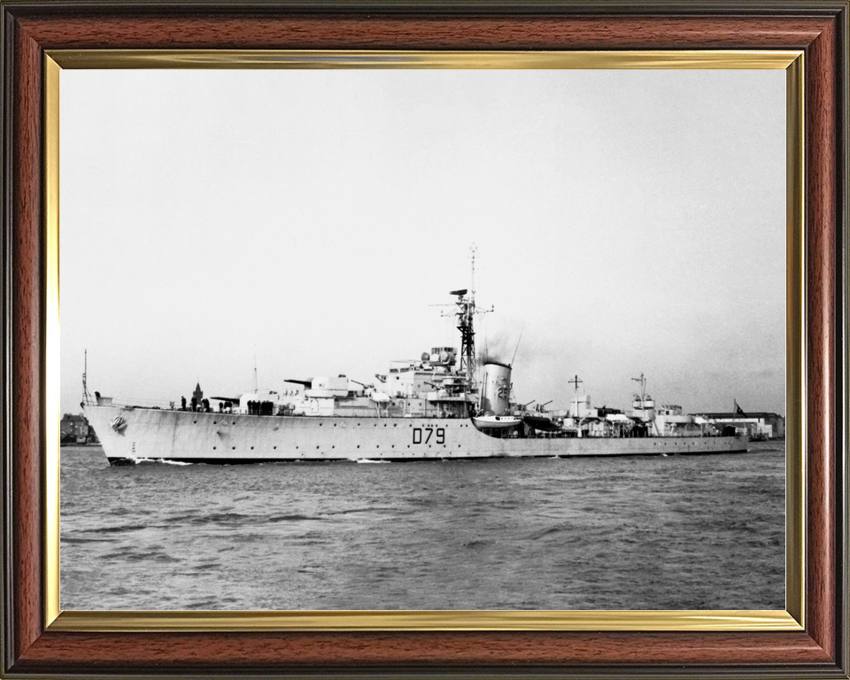 HMS Cadiz D79 Battle Class Destroyer 1956 Photo Print - Posters, Prints, & Visual Artwork - by Hampshire Prints (image 9 of 9)