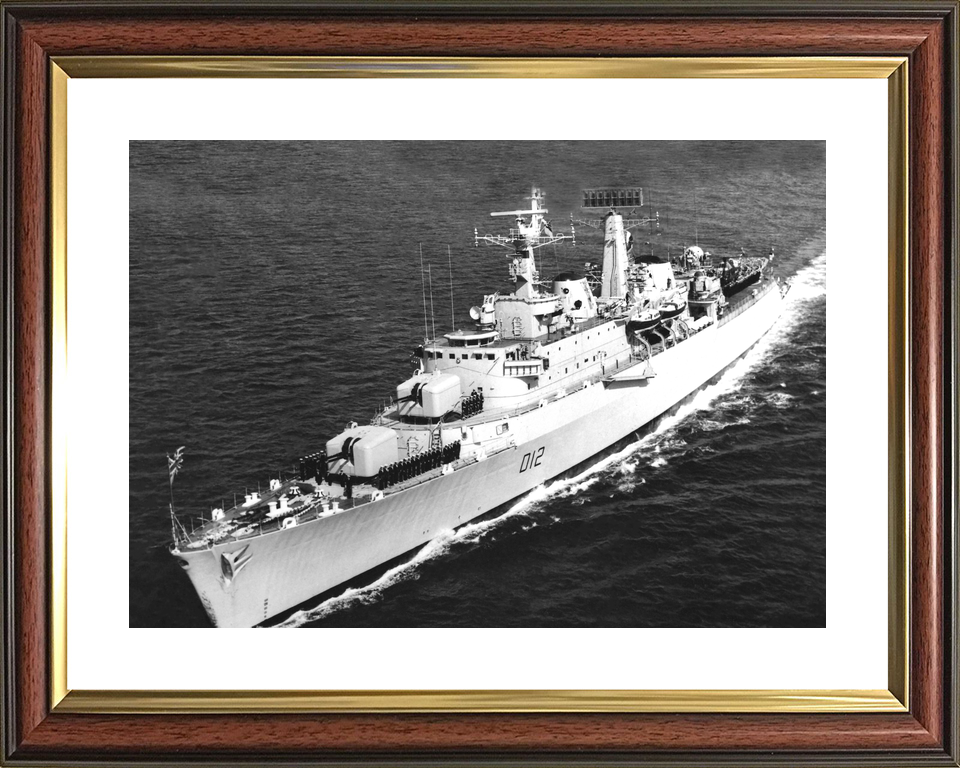 HMS Kent D12 County Class Destroyer 1 January 1963 Photo Print - Posters, Prints, & Visual Artwork - by Hampshire Prints (image 8 of 9)