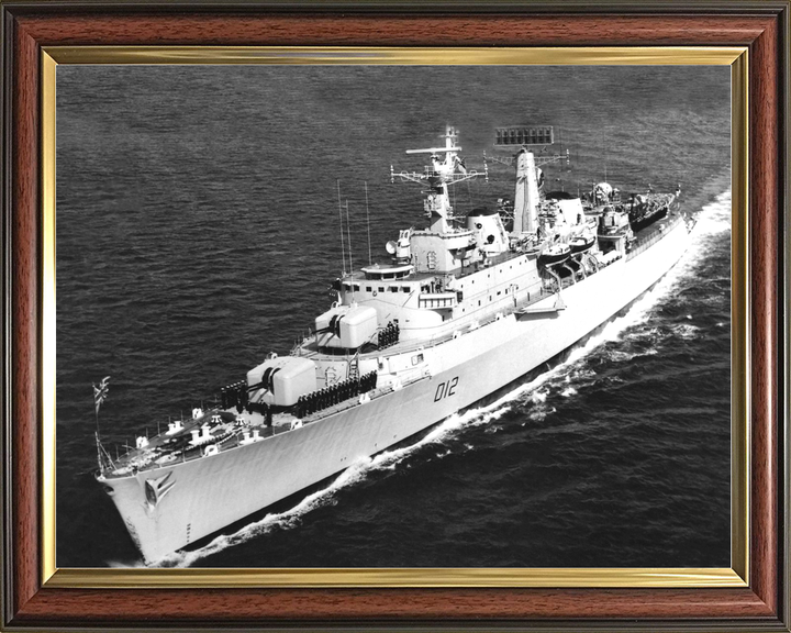 HMS Kent D12 County Class Destroyer 1 January 1963 Photo Print - Posters, Prints, & Visual Artwork - by Hampshire Prints (image 9 of 9)