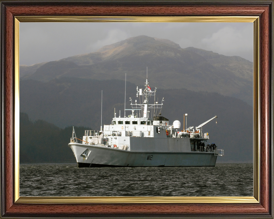 HMS Shoreham M112 Sandown Class Minehunter March 2007 Photo Print - Posters, Prints, & Visual Artwork - by Hampshire Prints (image 9 of 9)