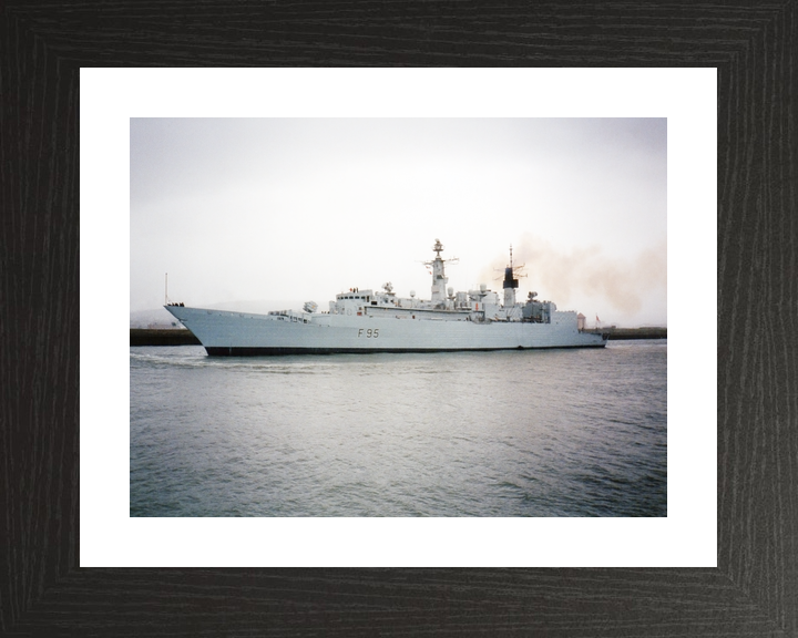 HMS London F95 Type 22 Frigate Entering Harbour Photo Print - Posters, Prints, & Visual Artwork - by Hampshire Prints (image 2 of 9)