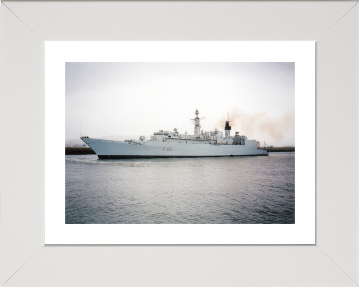HMS London F95 Type 22 Frigate Entering Harbour Photo Print - Posters, Prints, & Visual Artwork - by Hampshire Prints (image 4 of 9)