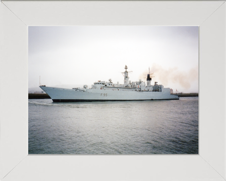 HMS London F95 Type 22 Frigate Entering Harbour Photo Print - Posters, Prints, & Visual Artwork - by Hampshire Prints (image 5 of 9)