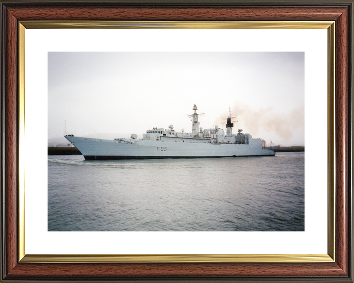 HMS London F95 Type 22 Frigate Entering Harbour Photo Print - Posters, Prints, & Visual Artwork - by Hampshire Prints (image 8 of 9)