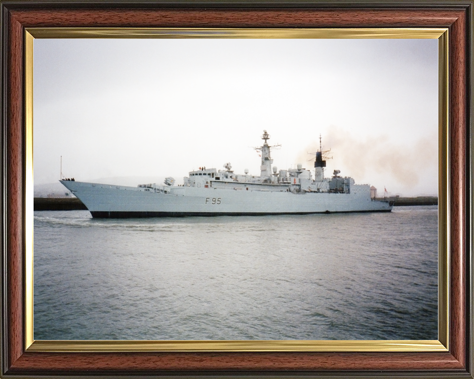 HMS London F95 Type 22 Frigate Entering Harbour Photo Print - Posters, Prints, & Visual Artwork - by Hampshire Prints (image 9 of 9)