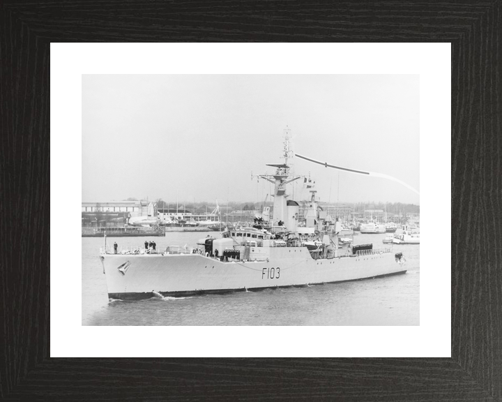 HMS Lowestoft F103 Rothesay Class Frigate 1973 Photo Print - Posters, Prints, & Visual Artwork - by Hampshire Prints (image 2 of 9)