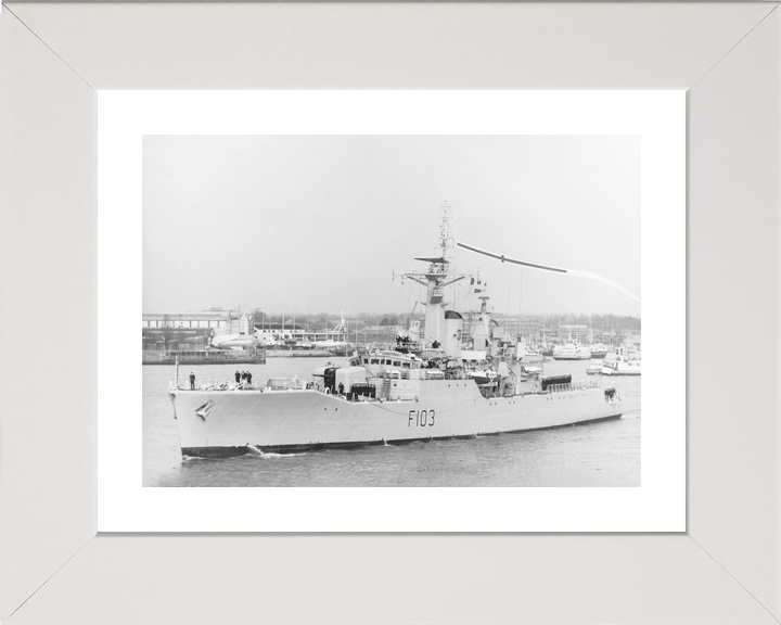 HMS Lowestoft F103 Rothesay Class Frigate 1973 Photo Print - Posters, Prints, & Visual Artwork - by Hampshire Prints (image 4 of 9)