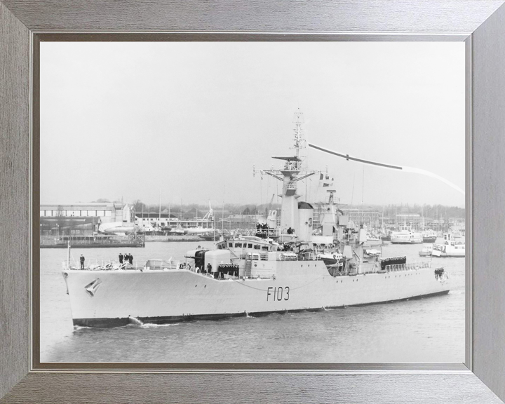HMS Lowestoft F103 Rothesay Class Frigate 1973 Photo Print - Posters, Prints, & Visual Artwork - by Hampshire Prints (image 7 of 9)