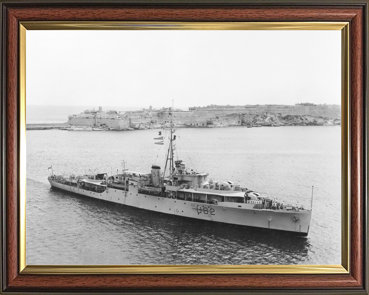 HMS Magpie U82 Black Swan Class Sloop Valletta Malta Photo Print - Posters, Prints, & Visual Artwork - by Hampshire Prints (image 9 of 9)