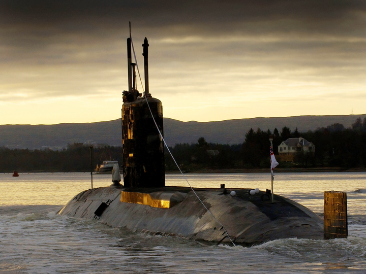 HMS Spartan S105 Swiftsure Class Submarine 2006 Decommission