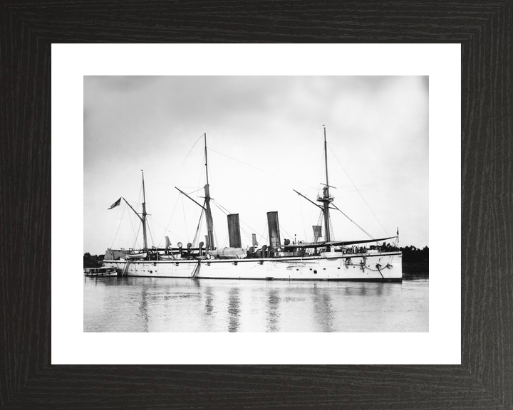 HMS Mercury 1878 Iris Class Cruiser 1914 Photo Print - Posters, Prints, & Visual Artwork - by Hampshire Prints (image 2 of 9)