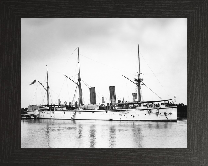 HMS Mercury 1878 Iris Class Cruiser 1914 Photo Print - Posters, Prints, & Visual Artwork - by Hampshire Prints (image 3 of 9)