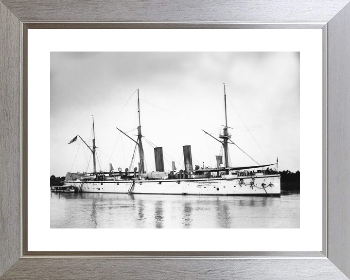 HMS Mercury 1878 Iris Class Cruiser 1914 Photo Print - Posters, Prints, & Visual Artwork - by Hampshire Prints (image 6 of 9)