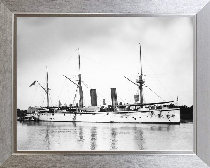 HMS Mercury 1878 Iris Class Cruiser 1914 Photo Print - Posters, Prints, & Visual Artwork - by Hampshire Prints (image 7 of 9)
