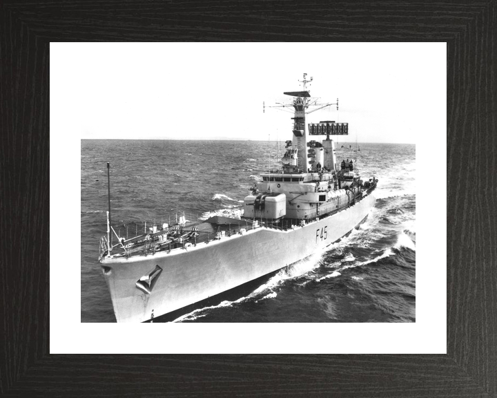 HMS Minerva F45 Leander Class Frigate High Port Bow View Photo Print - Posters, Prints, & Visual Artwork - by Hampshire Prints (image 2 of 9)