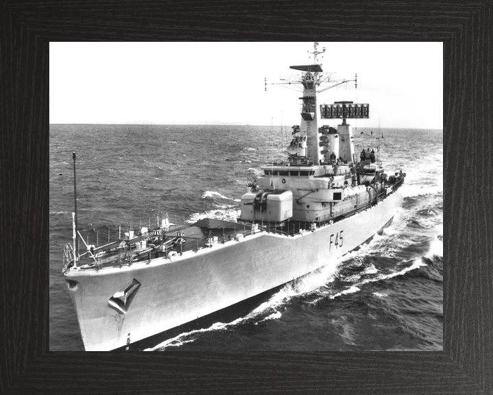 HMS Minerva F45 Leander Class Frigate High Port Bow View Photo Print - Posters, Prints, & Visual Artwork - by Hampshire Prints (image 3 of 9)