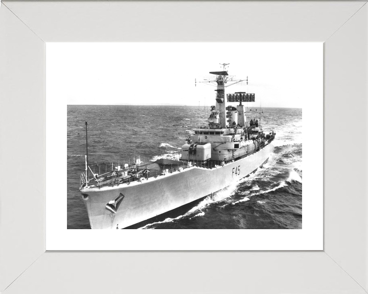 HMS Minerva F45 Leander Class Frigate High Port Bow View Photo Print - Posters, Prints, & Visual Artwork - by Hampshire Prints (image 4 of 9)