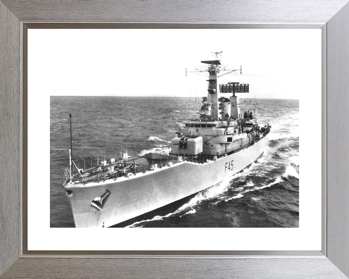 HMS Minerva F45 Leander Class Frigate High Port Bow View Photo Print - Posters, Prints, & Visual Artwork - by Hampshire Prints (image 6 of 9)