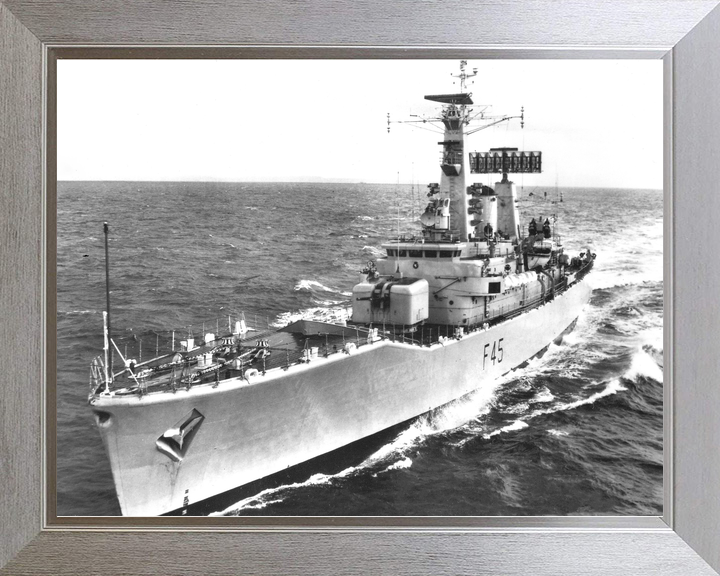 HMS Minerva F45 Leander Class Frigate High Port Bow View Photo Print - Posters, Prints, & Visual Artwork - by Hampshire Prints (image 7 of 9)