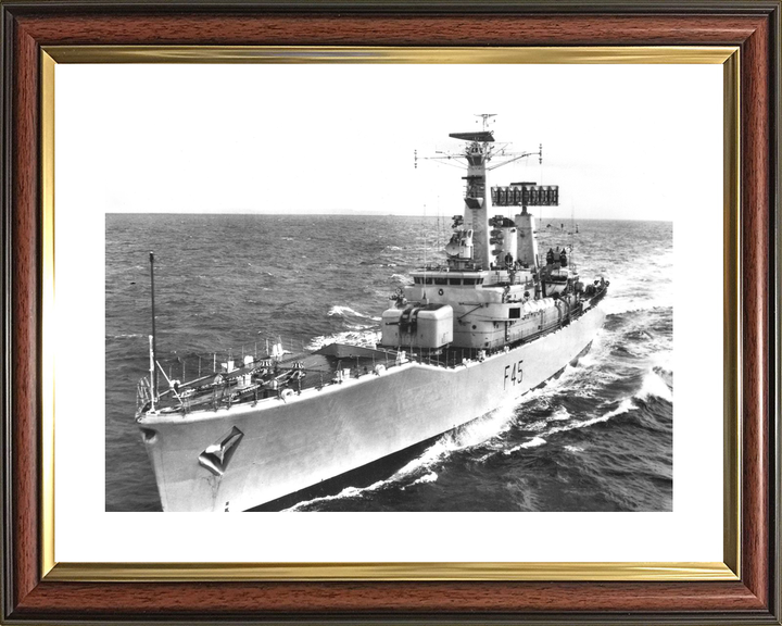 HMS Minerva F45 Leander Class Frigate High Port Bow View Photo Print - Posters, Prints, & Visual Artwork - by Hampshire Prints (image 8 of 9)