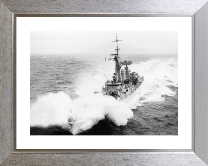 HMS Minerva F45 Leander Class Frigate In Rough Sea Photo Print - Posters, Prints, & Visual Artwork - by Hampshire Prints (image 6 of 9)