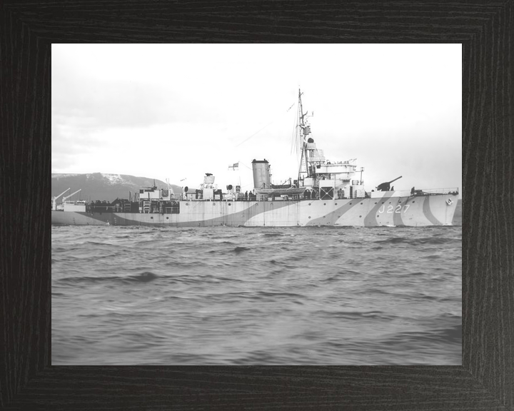 HMS Mutine J227 Algerine Class Minesweeper February 1943 Photo Print - Posters, Prints, & Visual Artwork - by Hampshire Prints (image 3 of 9)