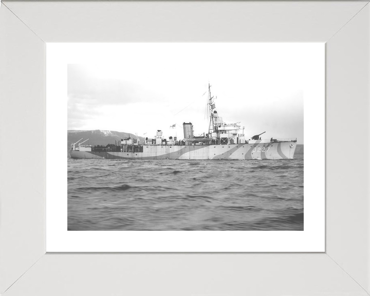 HMS Mutine J227 Algerine Class Minesweeper February 1943 Photo Print - Posters, Prints, & Visual Artwork - by Hampshire Prints (image 4 of 9)
