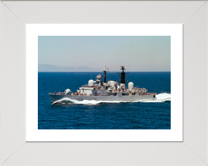 HMS Newcastle D87 Type 42 Destroyer July 1988 Photo Print - Posters, Prints, & Visual Artwork - by Hampshire Prints (image 4 of 9)