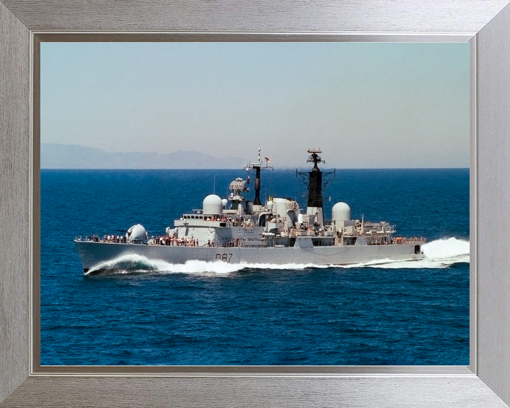 HMS Newcastle D87 Type 42 Destroyer July 1988 Photo Print - Posters, Prints, & Visual Artwork - by Hampshire Prints (image 7 of 9)