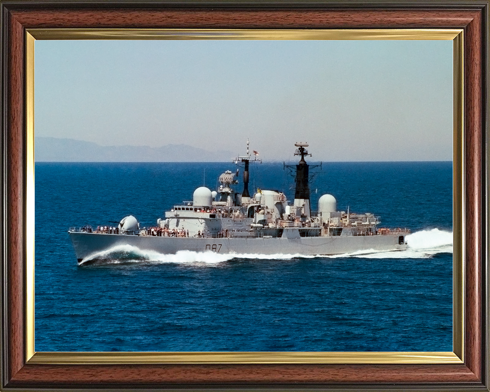 HMS Newcastle D87 Type 42 Destroyer July 1988 Photo Print - Posters, Prints, & Visual Artwork - by Hampshire Prints (image 9 of 9)