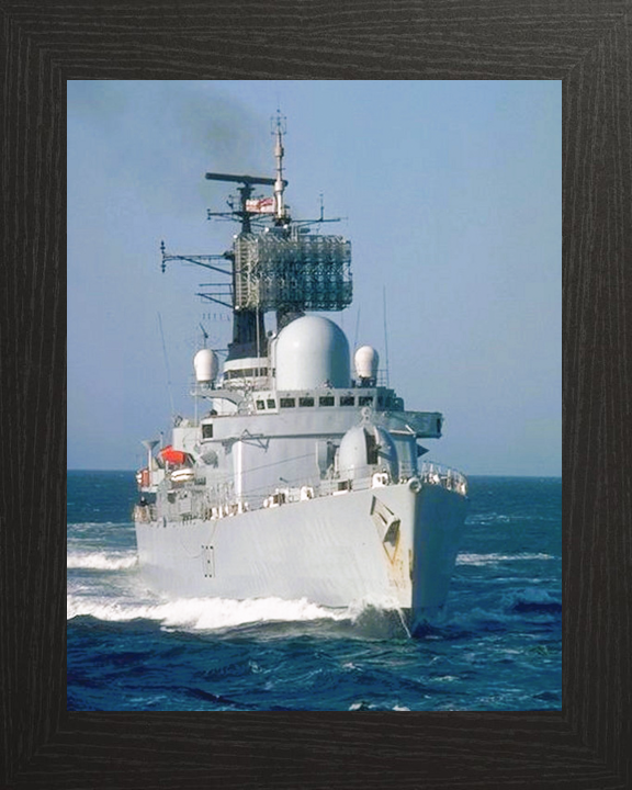 HMS Newcastle D87 Type 42 Destroyer Underway Photo Print - Posters, Prints, & Visual Artwork - by Hampshire Prints (image 3 of 9)