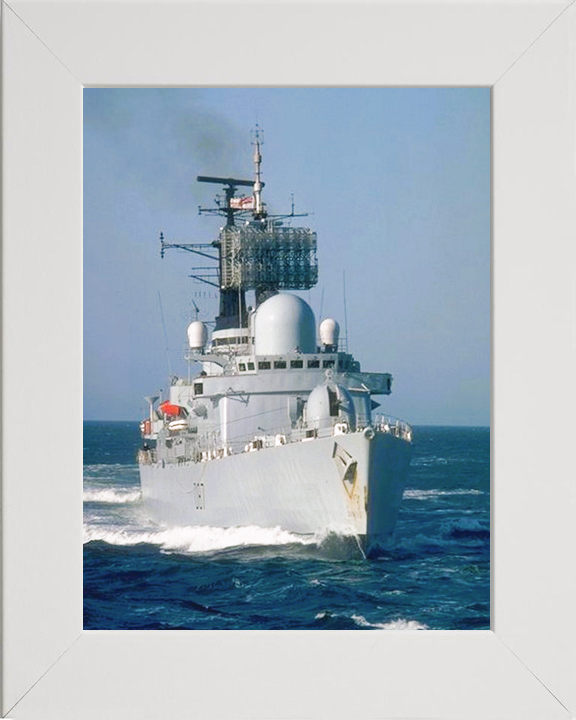 HMS Newcastle D87 Type 42 Destroyer Underway Photo Print - Posters, Prints, & Visual Artwork - by Hampshire Prints (image 5 of 9)