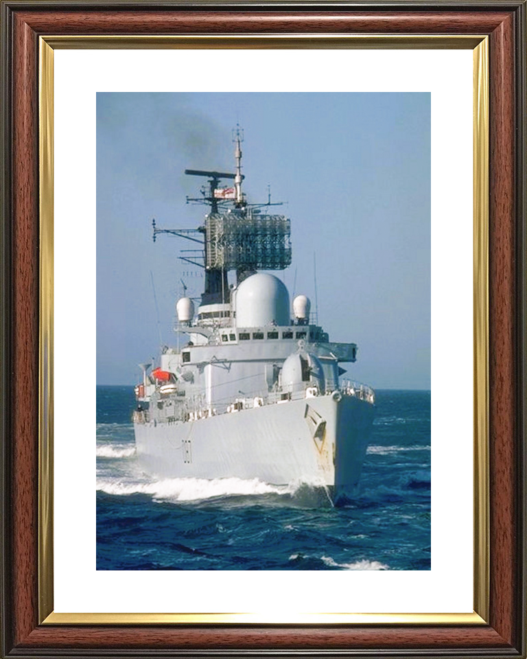 HMS Newcastle D87 Type 42 Destroyer Underway Photo Print - Posters, Prints, & Visual Artwork - by Hampshire Prints (image 8 of 9)