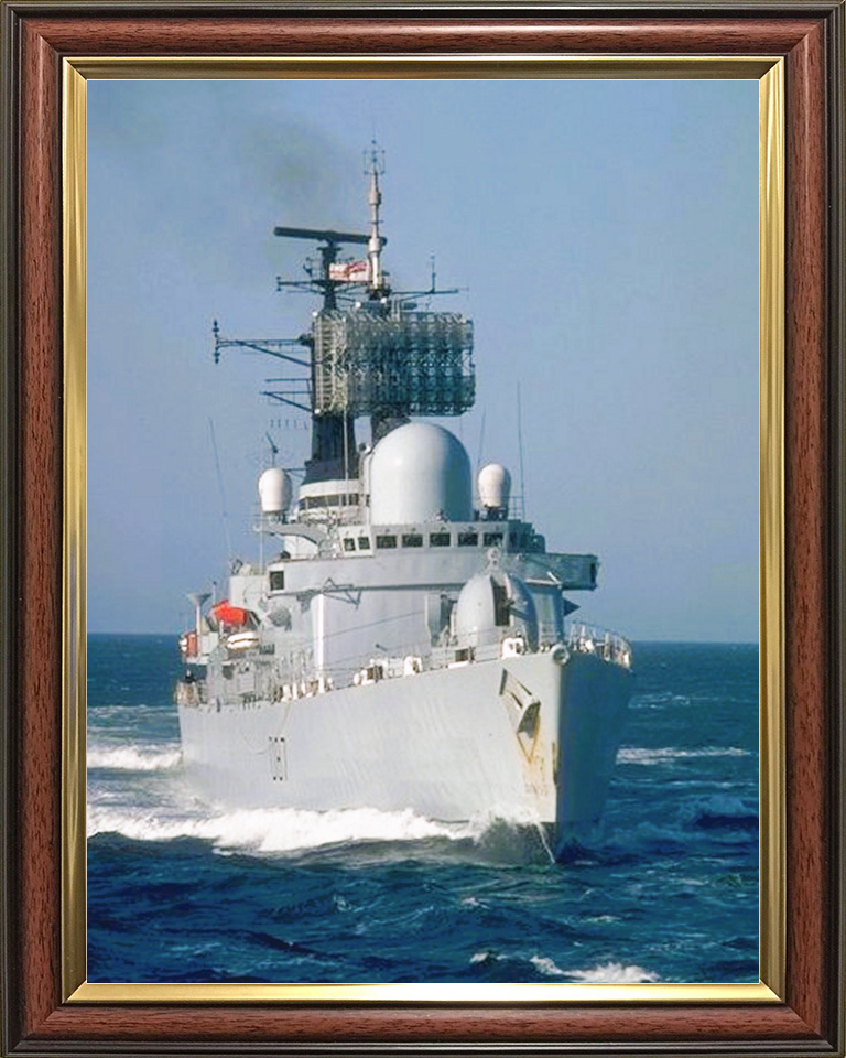 HMS Newcastle D87 Type 42 Destroyer Underway Photo Print - Posters, Prints, & Visual Artwork - by Hampshire Prints (image 9 of 9)