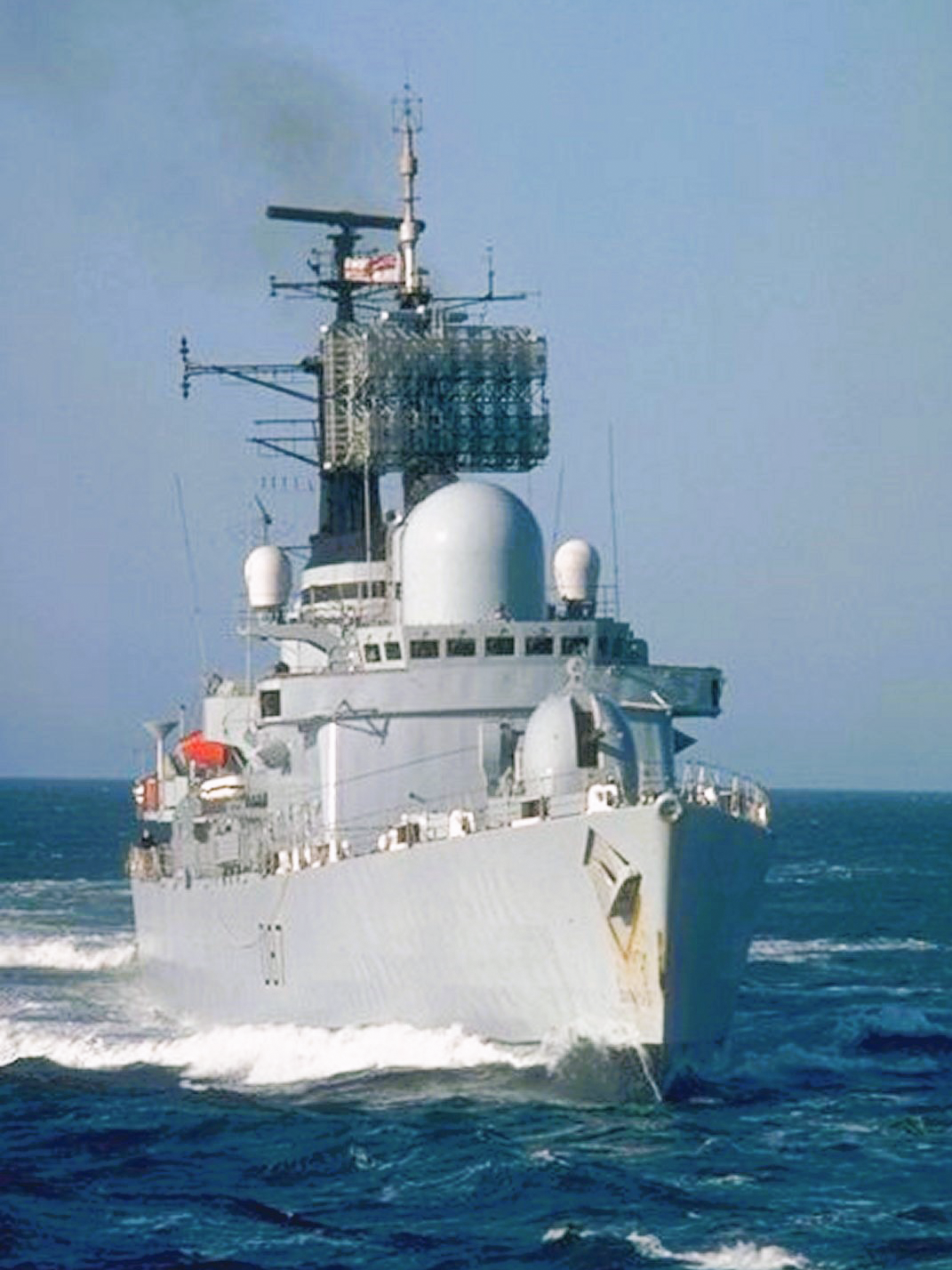 HMS Newcastle D87 Type 42 Destroyer Underway Photo Print - Posters, Prints, & Visual Artwork - by Hampshire Prints (image 1 of 9)