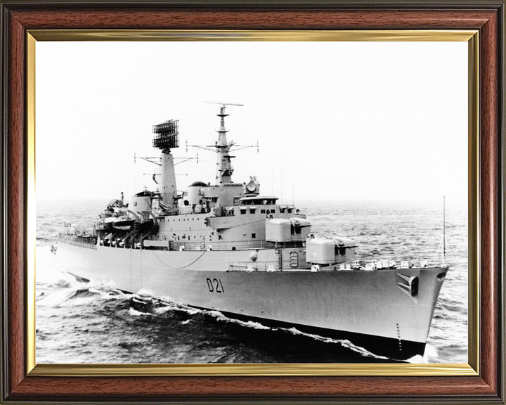 HMS Norfolk D21 County Class Destroyer Underway Photo Print - Posters, Prints, & Visual Artwork - by Hampshire Prints (image 9 of 9)