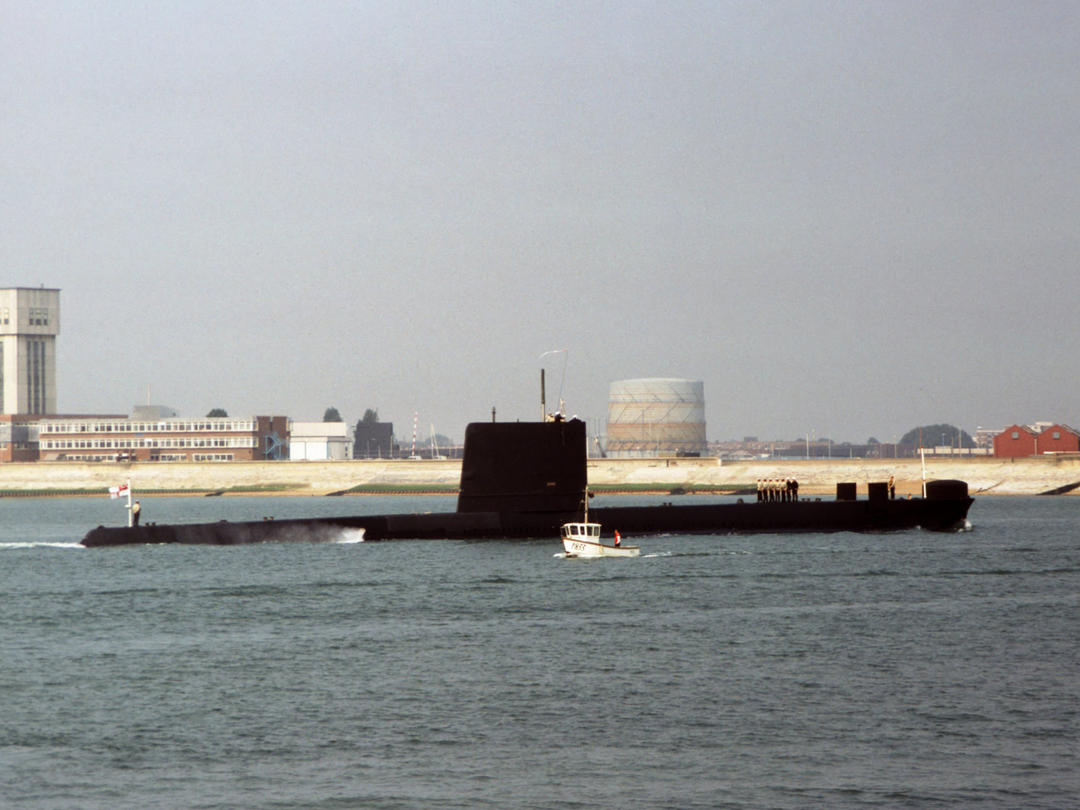 HMS Otter S15 Oberon Class Submarine Portsmouth
