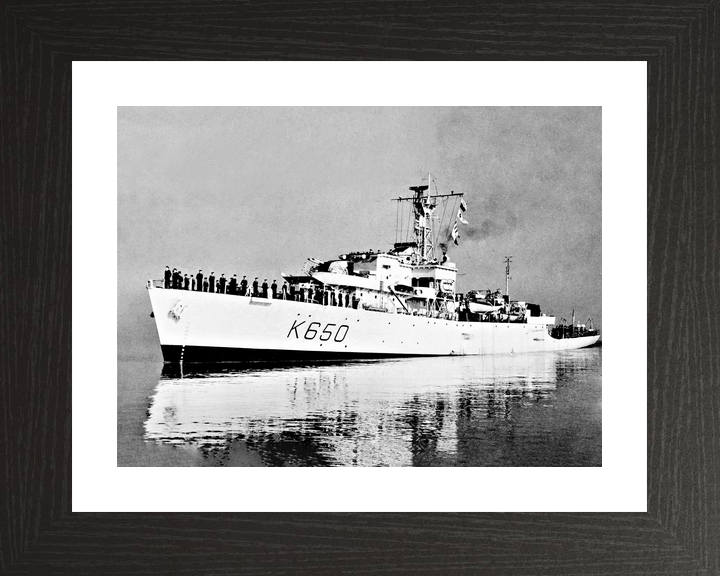 HMS Porlock Bay K650 Bay Class Frigate April 1946 Photo Print - Posters, Prints, & Visual Artwork - by Hampshire Prints (image 2 of 9)