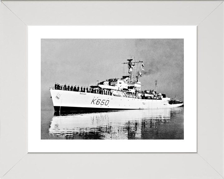 HMS Porlock Bay K650 Bay Class Frigate April 1946 Photo Print - Posters, Prints, & Visual Artwork - by Hampshire Prints (image 4 of 9)