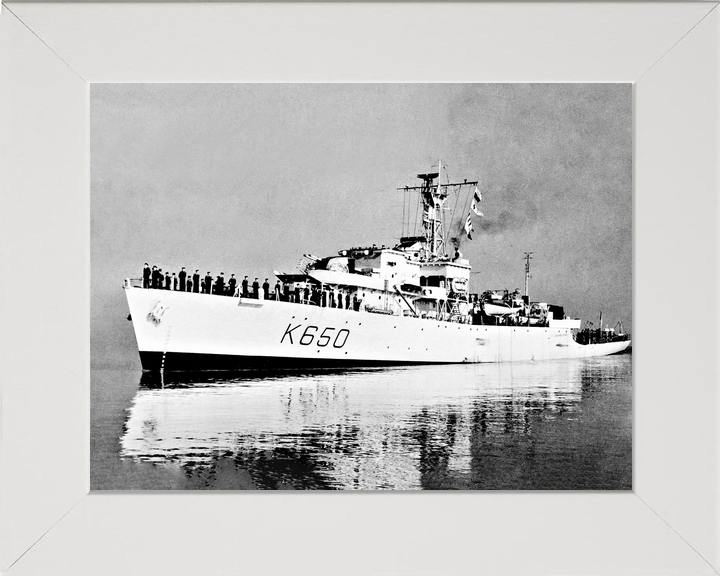HMS Porlock Bay K650 Bay Class Frigate April 1946 Photo Print - Posters, Prints, & Visual Artwork - by Hampshire Prints (image 5 of 9)