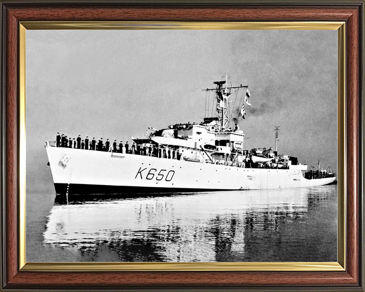 HMS Porlock Bay K650 Bay Class Frigate April 1946 Photo Print - Posters, Prints, & Visual Artwork - by Hampshire Prints (image 9 of 9)